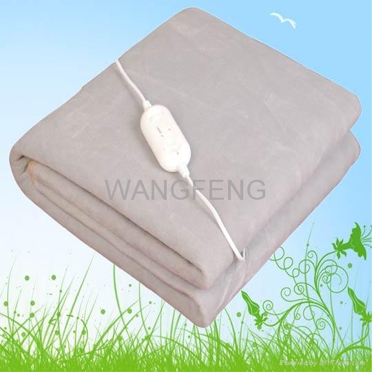 Pure Polyester electric heated under blankets WF1U3T08C WANGFENG
