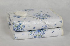 printed textile Electric heated Blanket