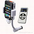 FM Transimiiter for IPHONE, IPHONE3G,MP3,MP4 2