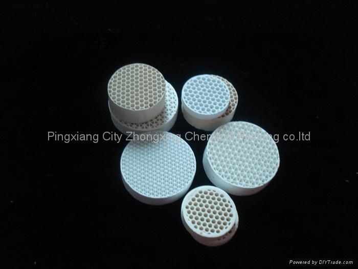 Ceramic honeycomb heat accumulator 4