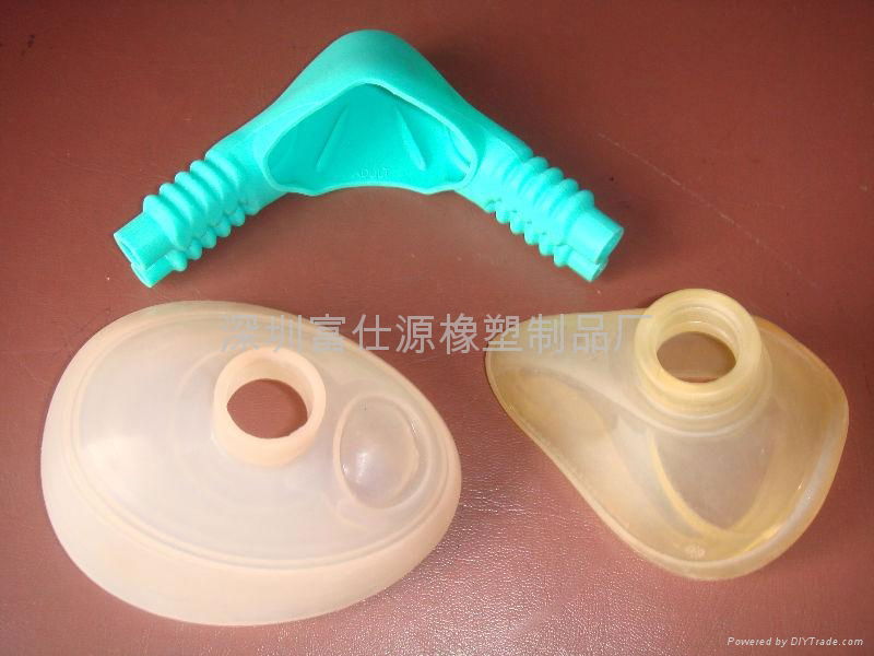 供應加工醫用呼吸機硅膠面罩 3