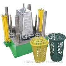 Plastic Injection Laundry Basket Mould 