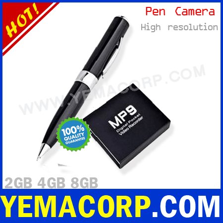 [Y-MP9]640x480 4GB Spy Pen Camera from Manufacturer YEMACORP