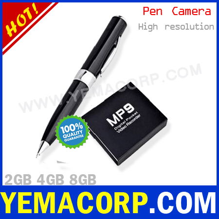 [Y-MP9S]Slim desgin 4GB / 8GB Video Pen Recorder from Manufacturer YEMACORP 2