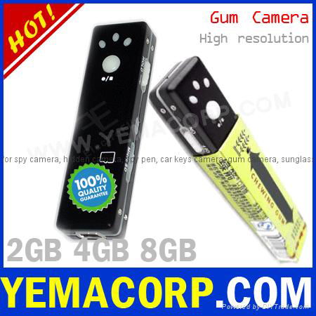 [Y-DVRGUM] Hidden Spy Gum Camera Pocket Camera from YEMACORP