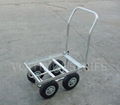 Aluminium wheelbarrow garden cart 5