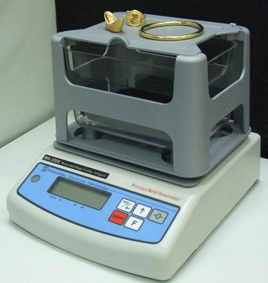 Precious metal density tester