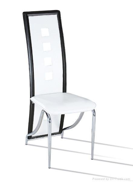 PU/PVC+MDF+metal dining chair CX-029 2