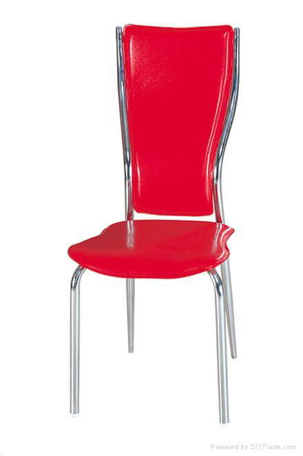 PU/PVC+MDF+metal dining chair CX-029 3