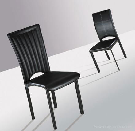 PU/PVC+MDF+metal dining chair CX-029 5