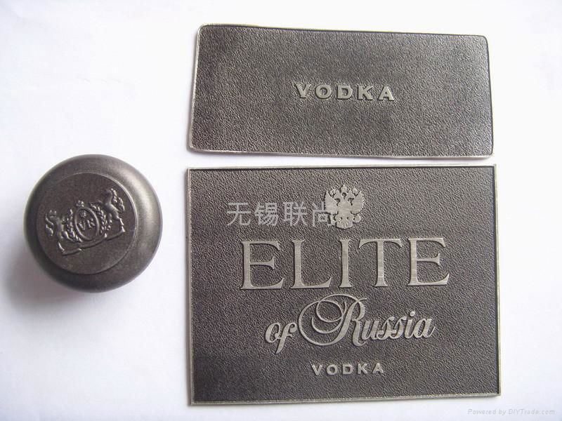 Wine tag,bottle label,Metal tag 2