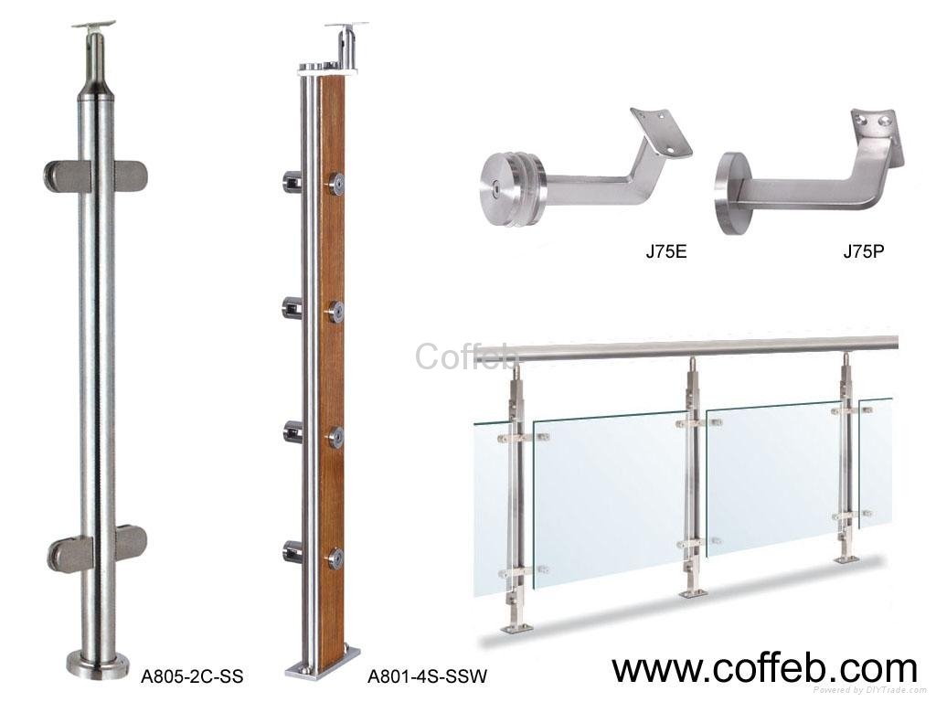 Stainless Steel Handrail and Fittings 3
