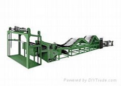 Flattening series of sheet-shearing equipments