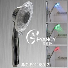 JNC-S011 LED Colorful gradient shower head