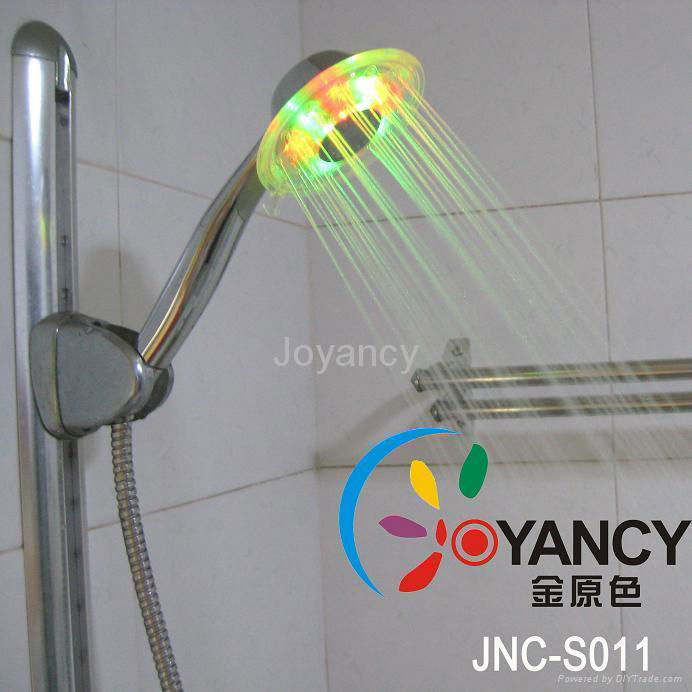 JNC-S011 LED Colorful gradient shower head 2