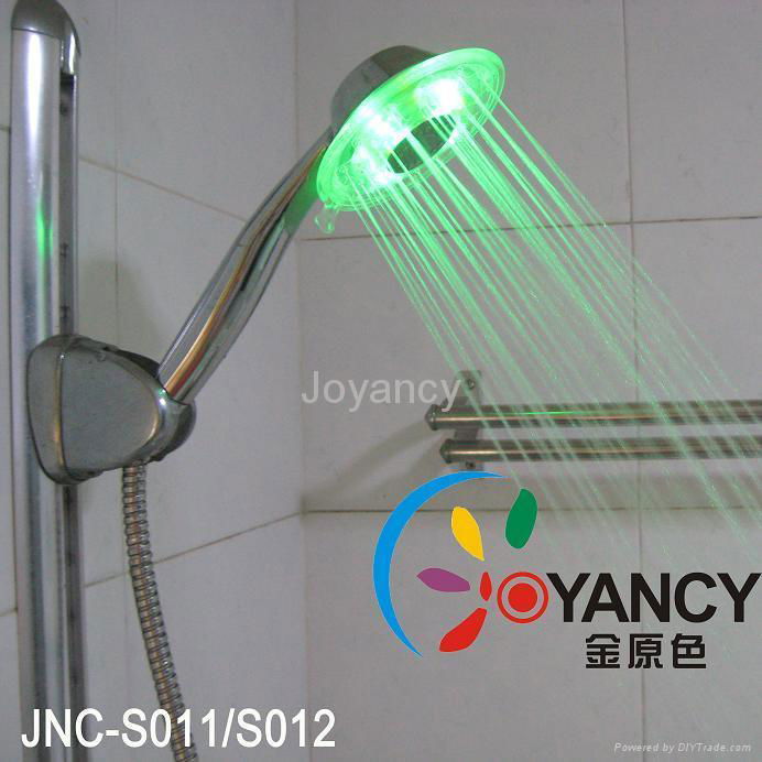 JNC-S011 LED Colorful gradient shower head 4