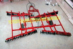 hydraulic pressure contraposition folding light harrow