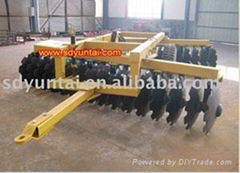 hydraulic pressure offset heavy disc harrow