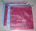 Double-layer Plastic Drawstring Bag