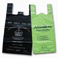 EPI Biodegradable Plastic T-shirt Bags. 1