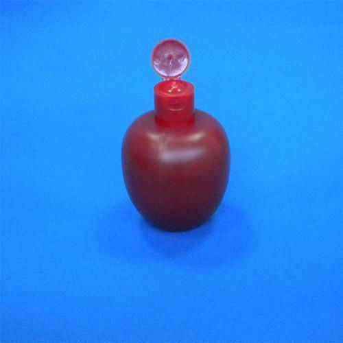 Colored Plastic Bottle for Liquids and Creams