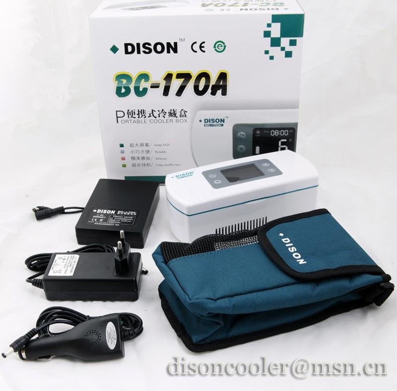 Diabetic insulin cooler with battery 2