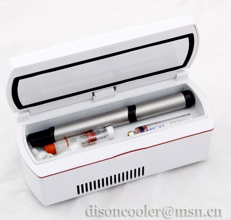 Diabetic insulin cooler with battery 3