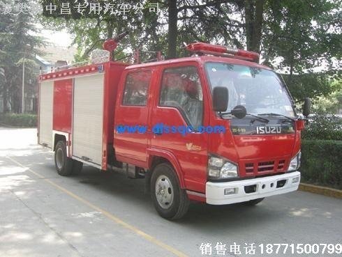 慶鈴五十鈴2噸水罐消防車 2