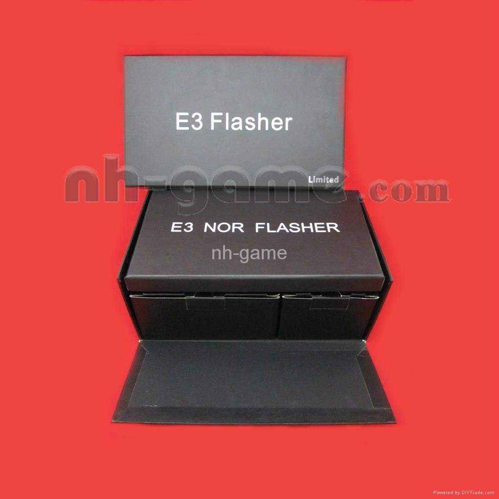 E3 FLASHER Dual Boot with Slim Power Switch and ESATA STATION For PS3 4