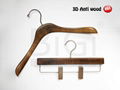 Wood hanger with vintage finishing 1