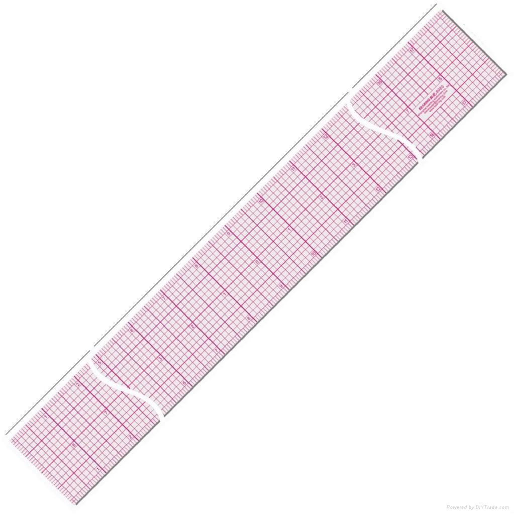 plastic/straight ruler