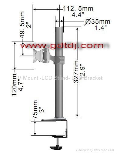 Plasma LCD Desk Mount DMA-100S - Free Shipping 2