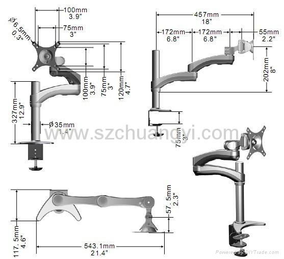 LCD / TV  Bracket - DMA-500 2