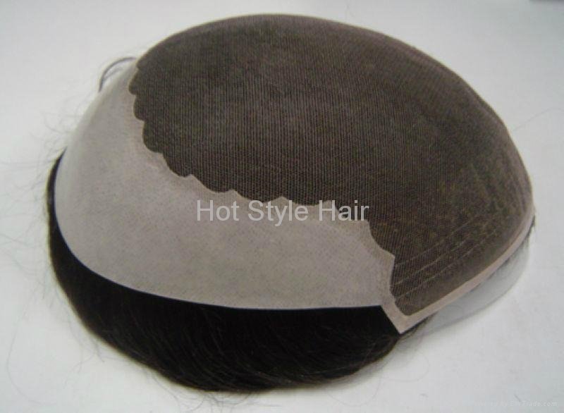 human hair toupee replacement
