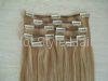 remy hair clip in hair extension hair weft