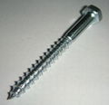 Hex wood screw