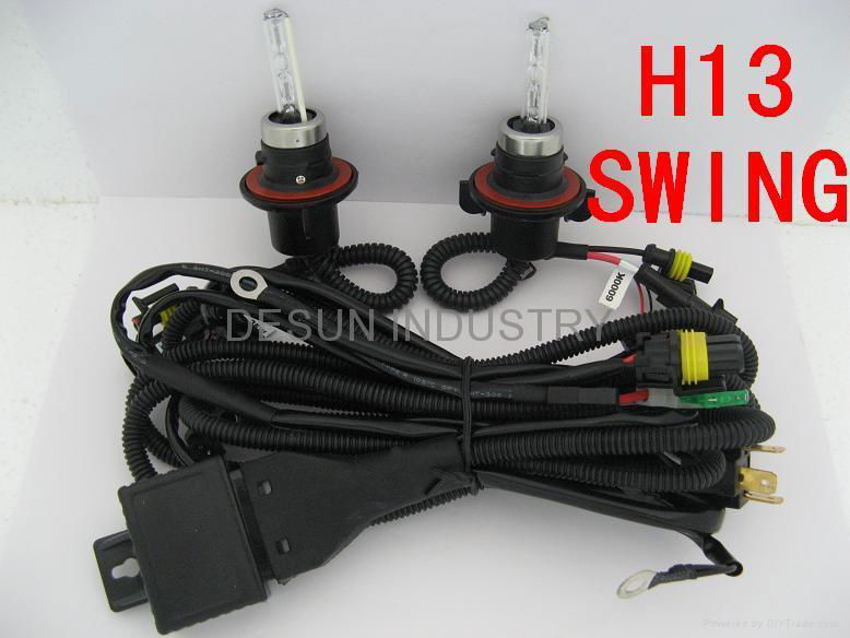 H13 SWING Set of HID lamp HID xenon kit HID headlight conversion kit OEM