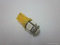 Auto LED Light T10 Wedge 5050 5SMD light 3