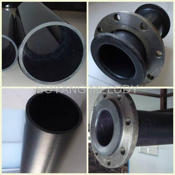wear resistance UHMWPE pipe for sandy slurry