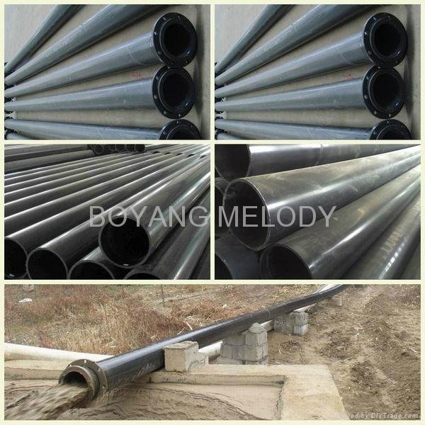 wear resistance UHMWPE pipe for sandy slurry 2