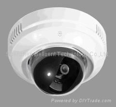 2 megapixel network Smoke sense dome camera