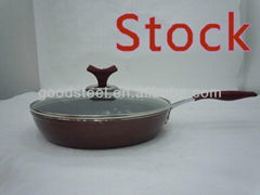 Forged Aluminum Ceramic Fry Pan Stock 30,000pcs