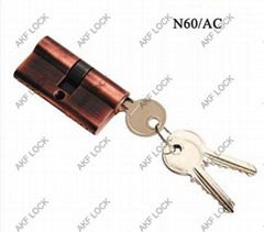 cylinder with 3 normal keys, AC color