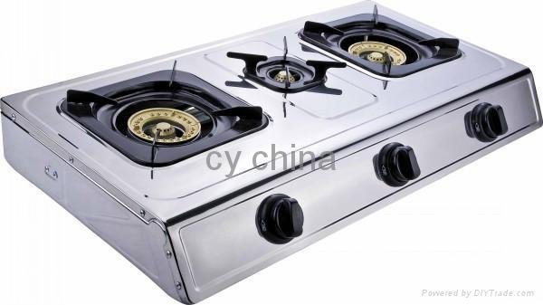 stainless steel gas cooker