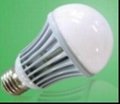 9W COB LED bulb with nice shape and good