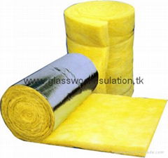 glass wool blanket with aluminum foil