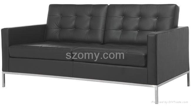 Florence Knoll 2 Seater Modern Classic Sofa 
