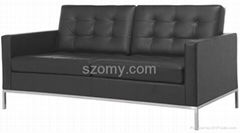 Florence Knoll 2 Seater Modern Classic Sofa