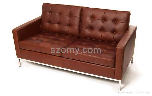 Florence Knoll 2 Seater Modern Classic Sofa  2
