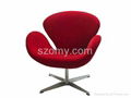 Arne Jacobsen Modern Classic Swan Chair 